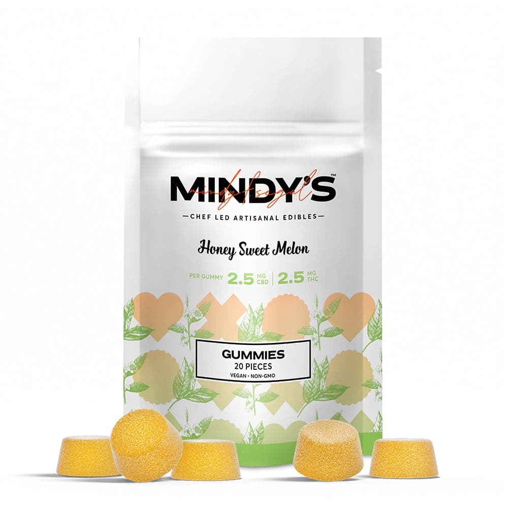 Mindy's™ – 1:1 Honey Sweet Melon [20pk] (50mg CBD/50mg THC)