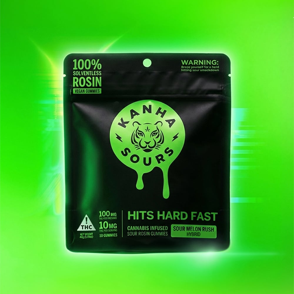 KANHA – Sour Melon Rush [10pk] (100mg)