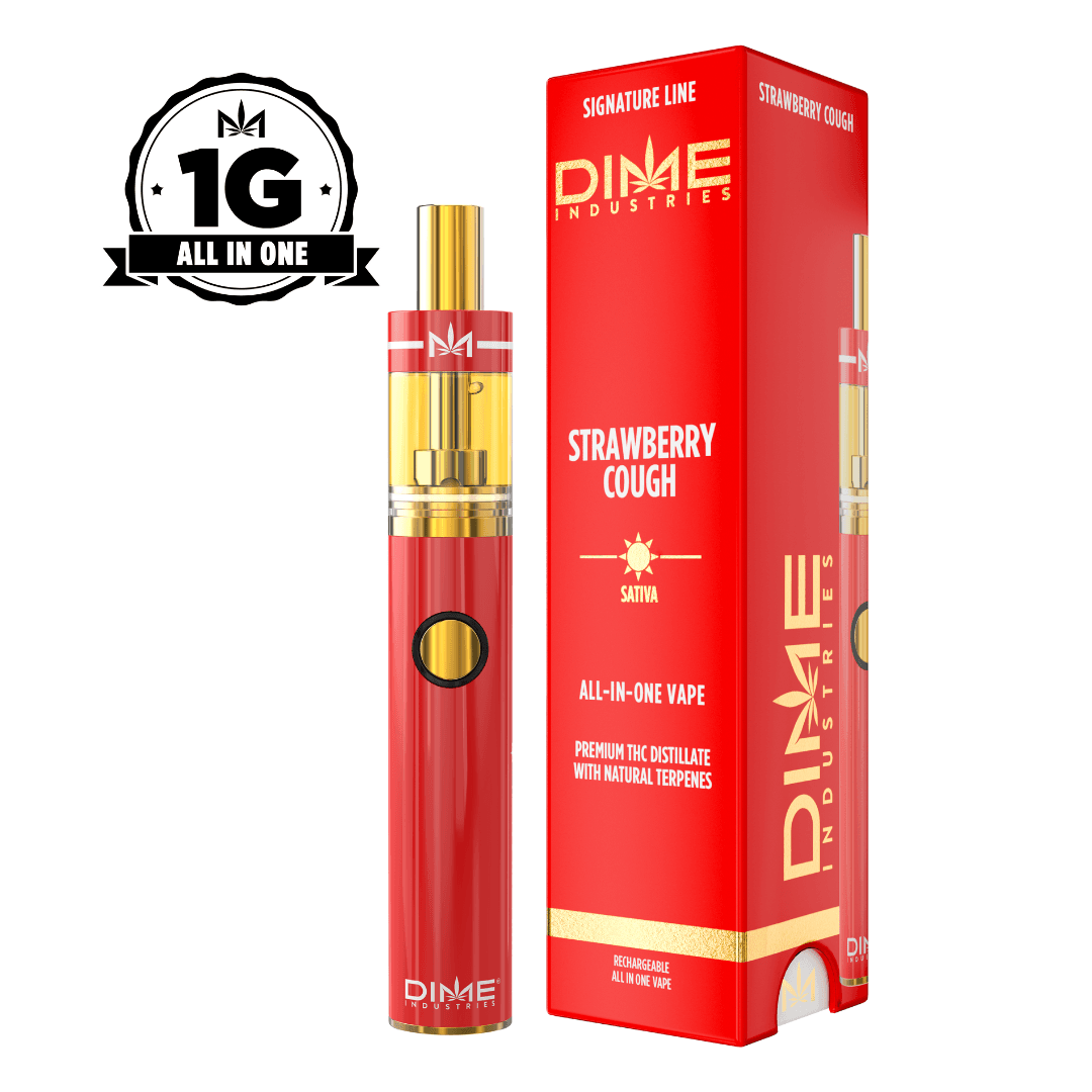 Dime Industries – Strawberry Cough 1G All in One Device