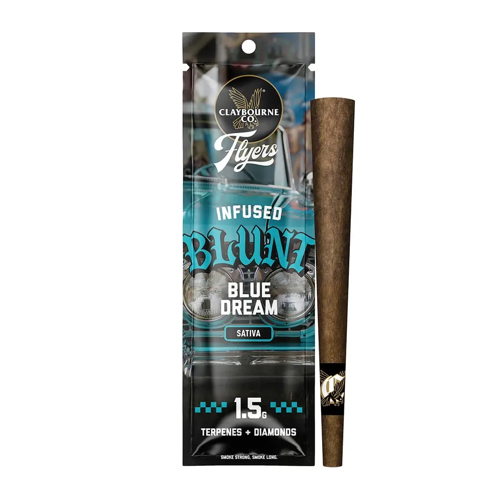 Claybourne – Blue Dream (1.5g) - Flyers Infused Blunt