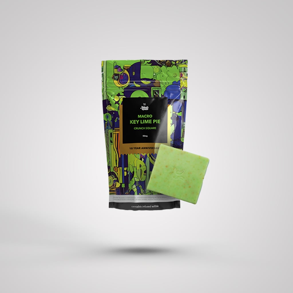 Nature's Grace and Wellness – NGW -- MACRO Key Lime Pie -- Crunch Square -- 50mg