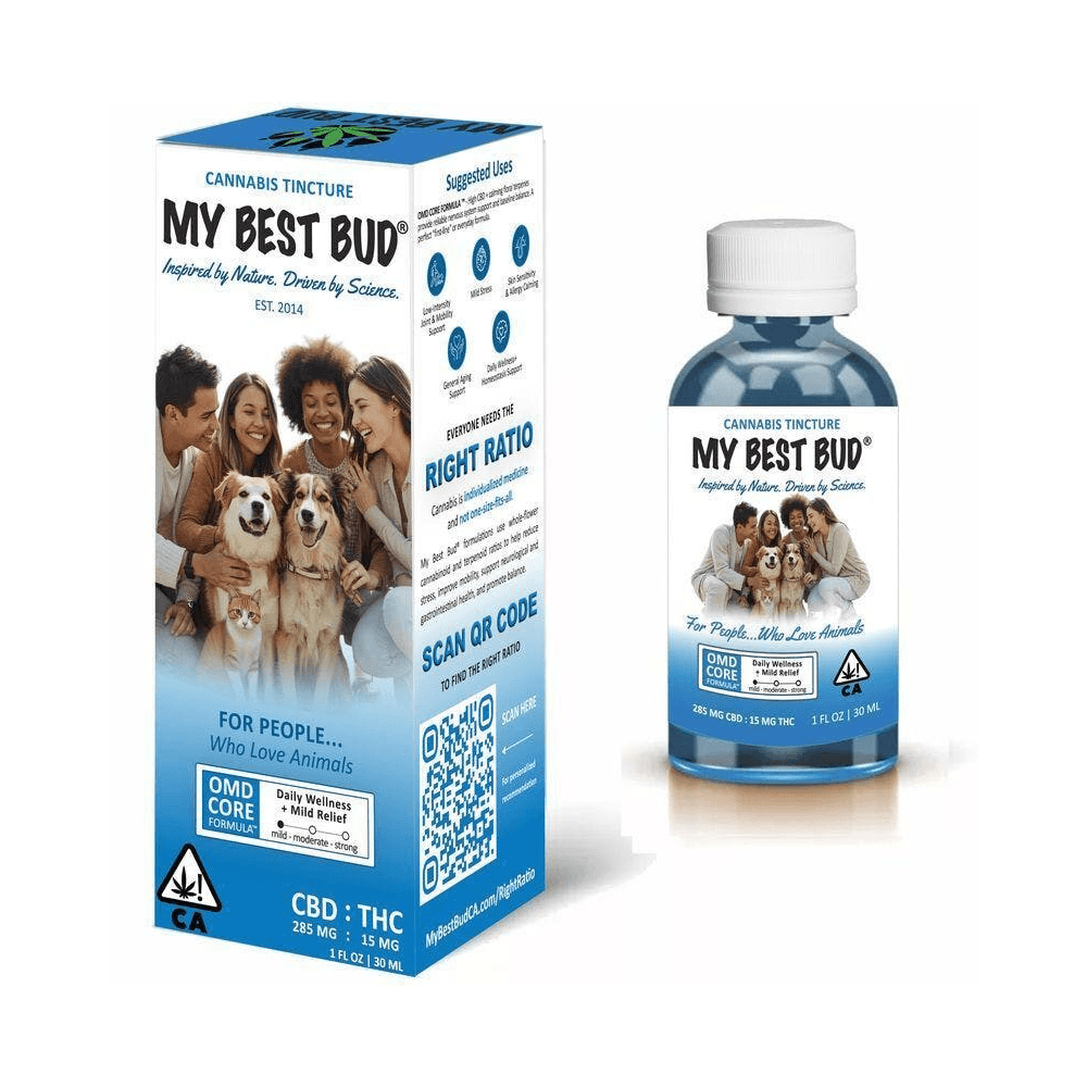My Best Bud – 20:1 OMD Core [30ml] (285mg CBD/15mg THC)