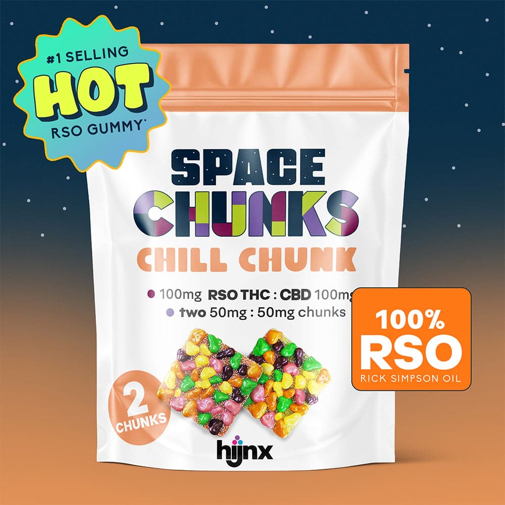 HIJNX – Chill Chunk [2pk] (100mg CBD/100mg THC)