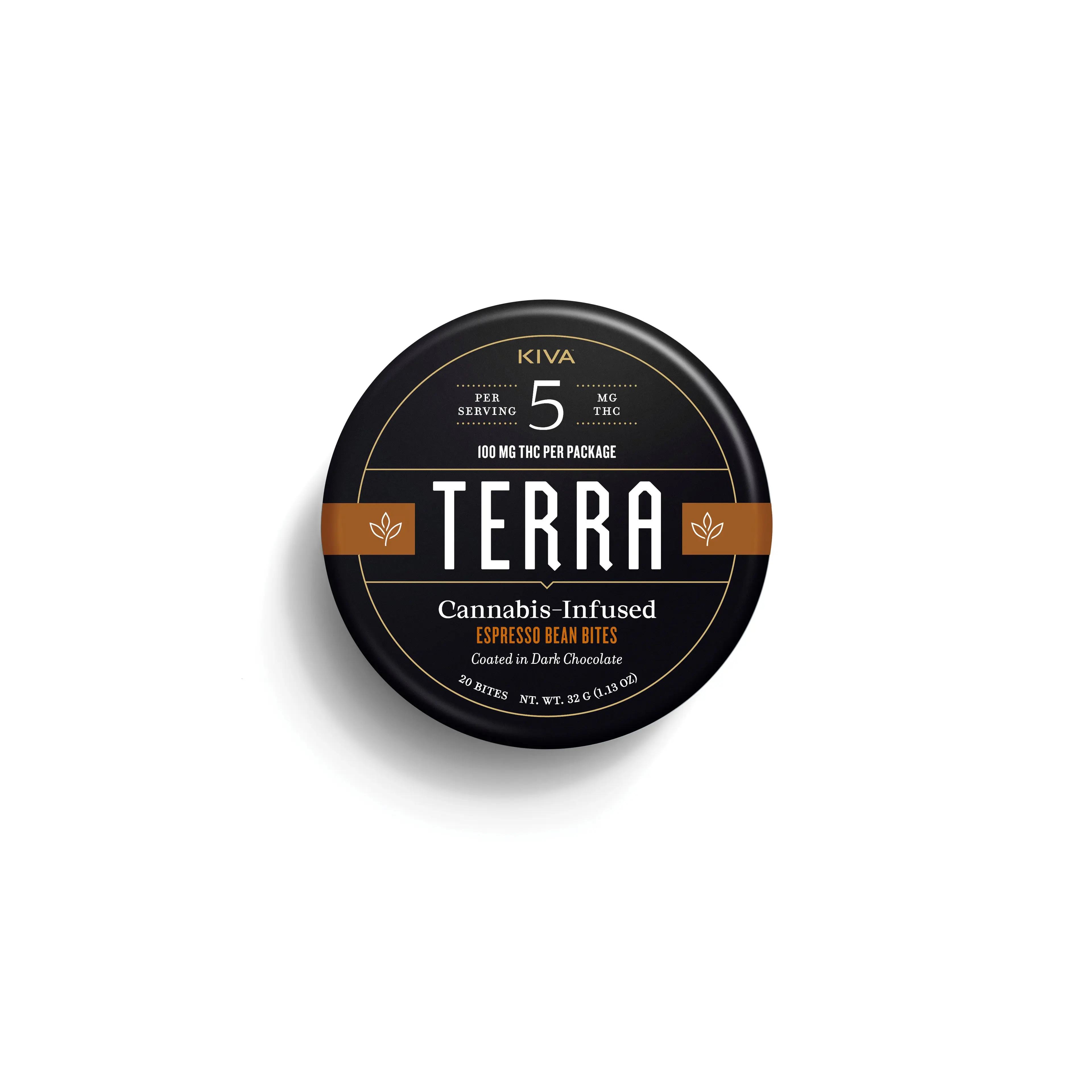 Terra – Espresso Bean [20pk] (100mg THC)