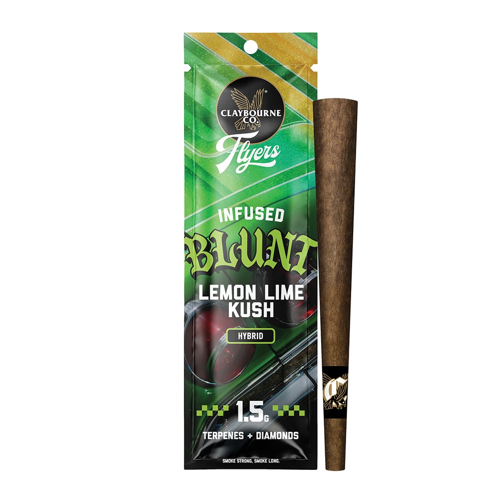 Claybourne – Lemon Cherry Gelato (1.5g) - Flyers Infused Blunt