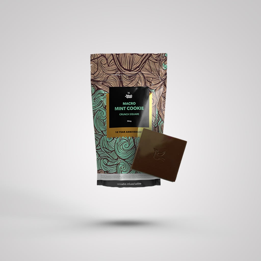 Nature's Grace and Wellness – NGW -- MACRO Mint Cookie -- Crunch Square -- 100mg