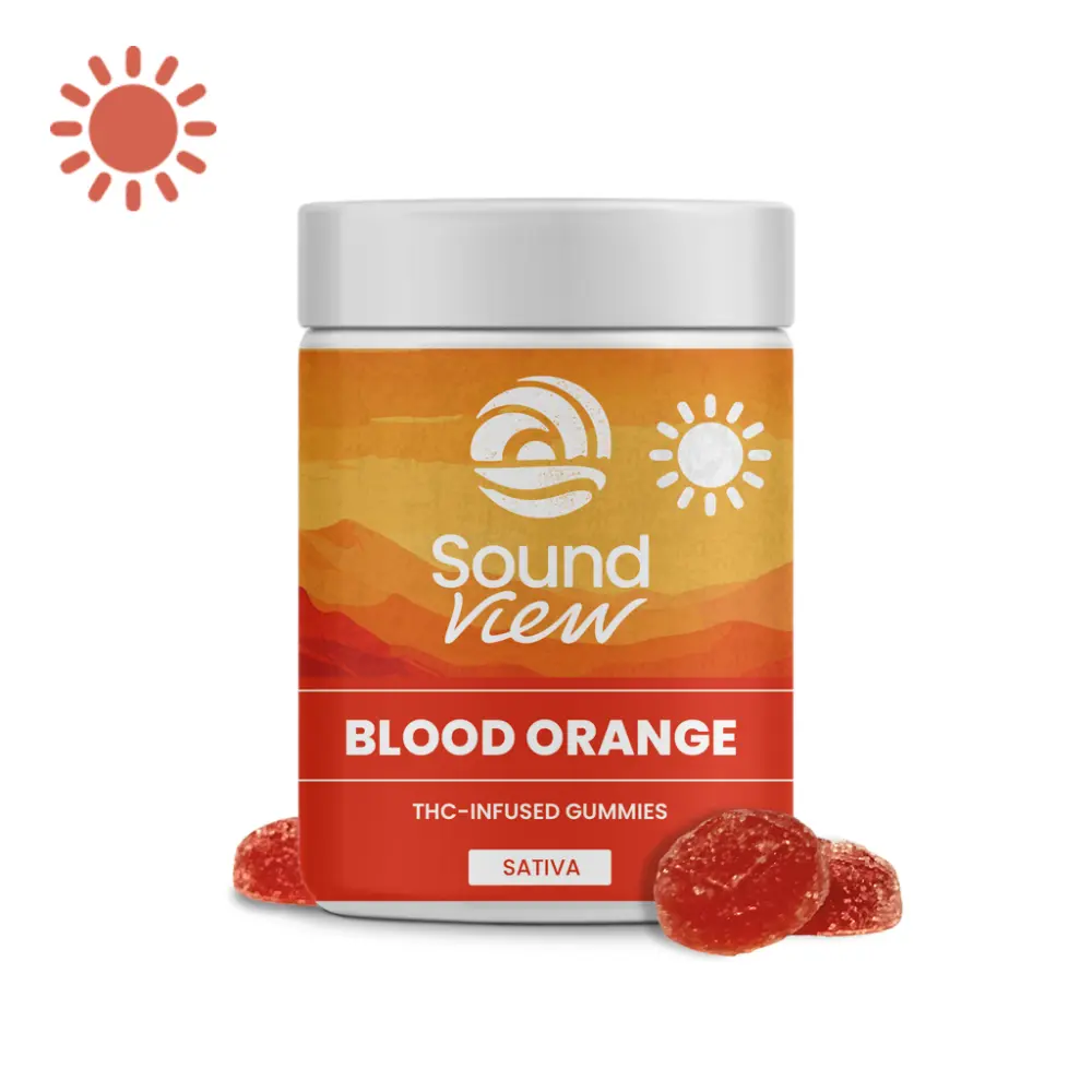 SoundView – SoundView Blood Orange Sativa Gummies T98.4mg S 00323