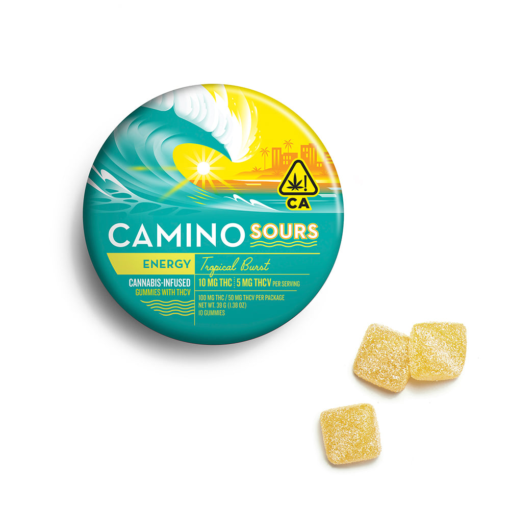 Camino – 'Energy' Tropical Burst [10pk] (100mg THC/50mg THCV)