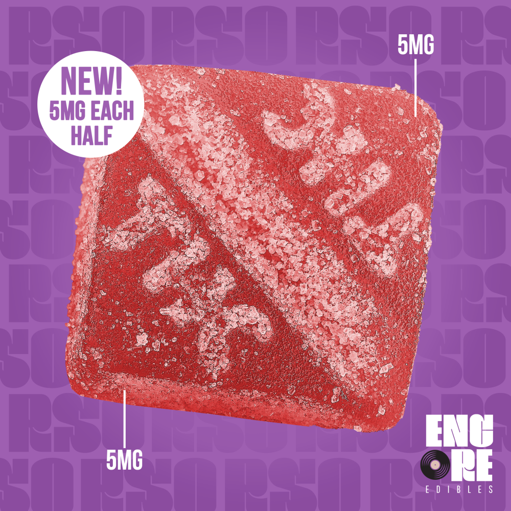 Encore Edibles – Encore Grape RSO Gummies T97mg I 27523