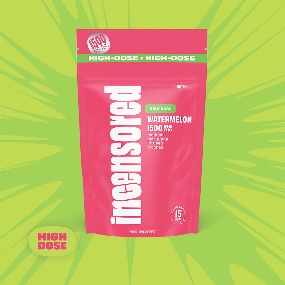 (inc)ensored – Watermelon High Dose [15pk] (1500mg)