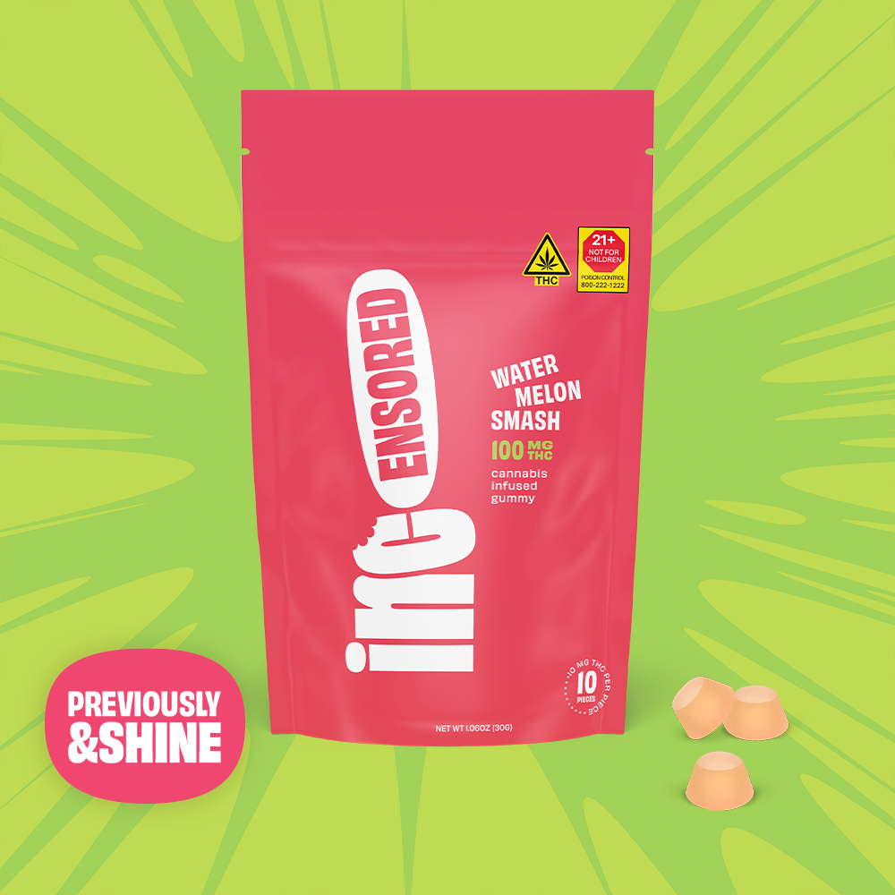 (inc)ensored – Watermelon Smash [10pk] (100mg)