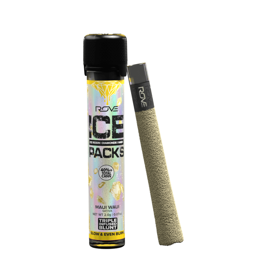ROVE – Maui Waui - Infused Ice Pack Blunt (Rosin, Hash, and Diamonds) [2g]