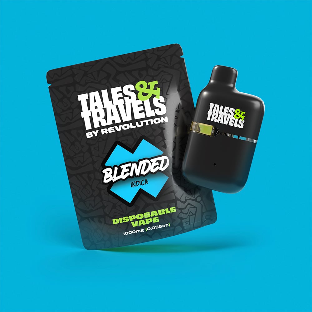 Tales & Travels by Revolution – Blueberry Clementine & Garlic Butter [1000mg]