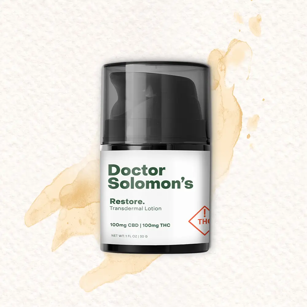Dr. Solomon's – 1:1 Restore (100mg CBD/100mg THC)