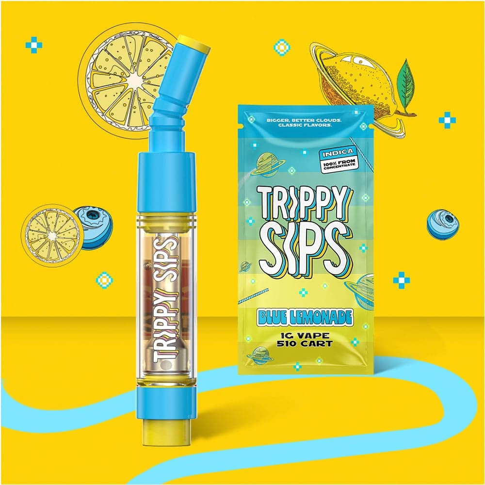Trippy Sips – Blue Lemonade