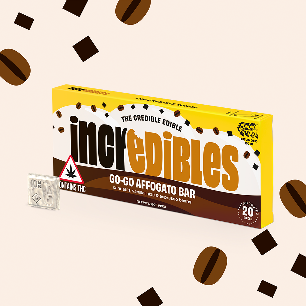 incredibles – Go-Go Affogato Bar [20pk] (100mg)