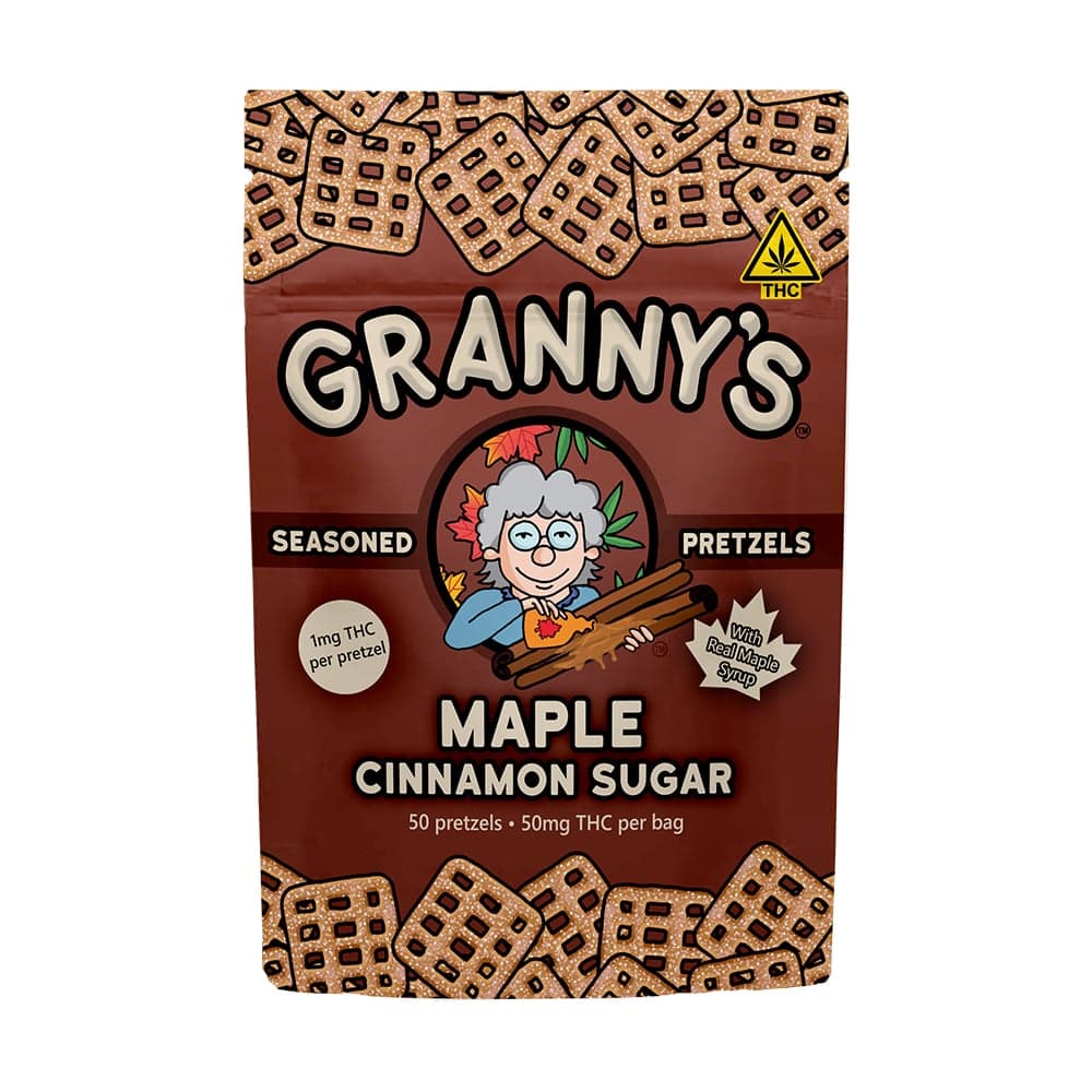 Granny's – Granny's Pretzels - Maple Cinnamon [50pk] (50mg)