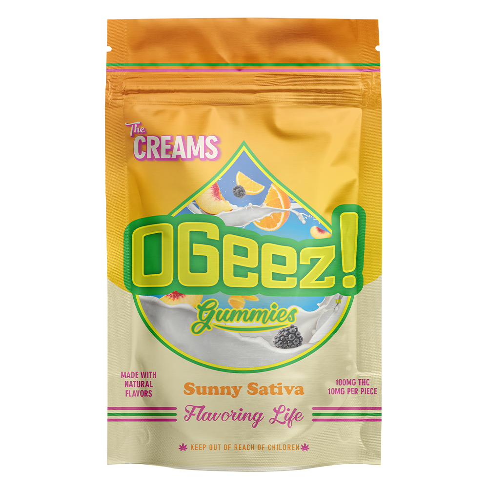 OGeez! – The Creams - Sativa [10pk] (100mg)