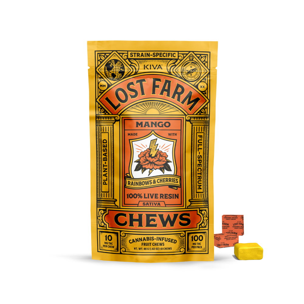 Lost Farm – Mango x Rainbows & Cherries [10pk] (100mg)