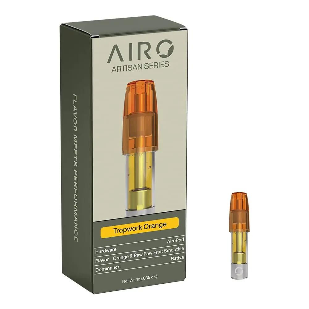 Airo Brands – Tropwork Orange - Orange & Paw Paw Fruit Smoothie