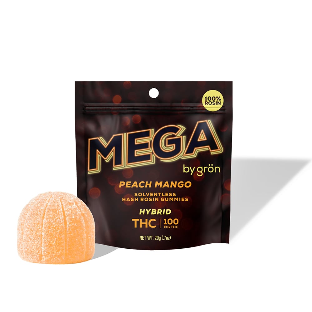 Grön – THC Peach Mango Mega Pearl (100mg)