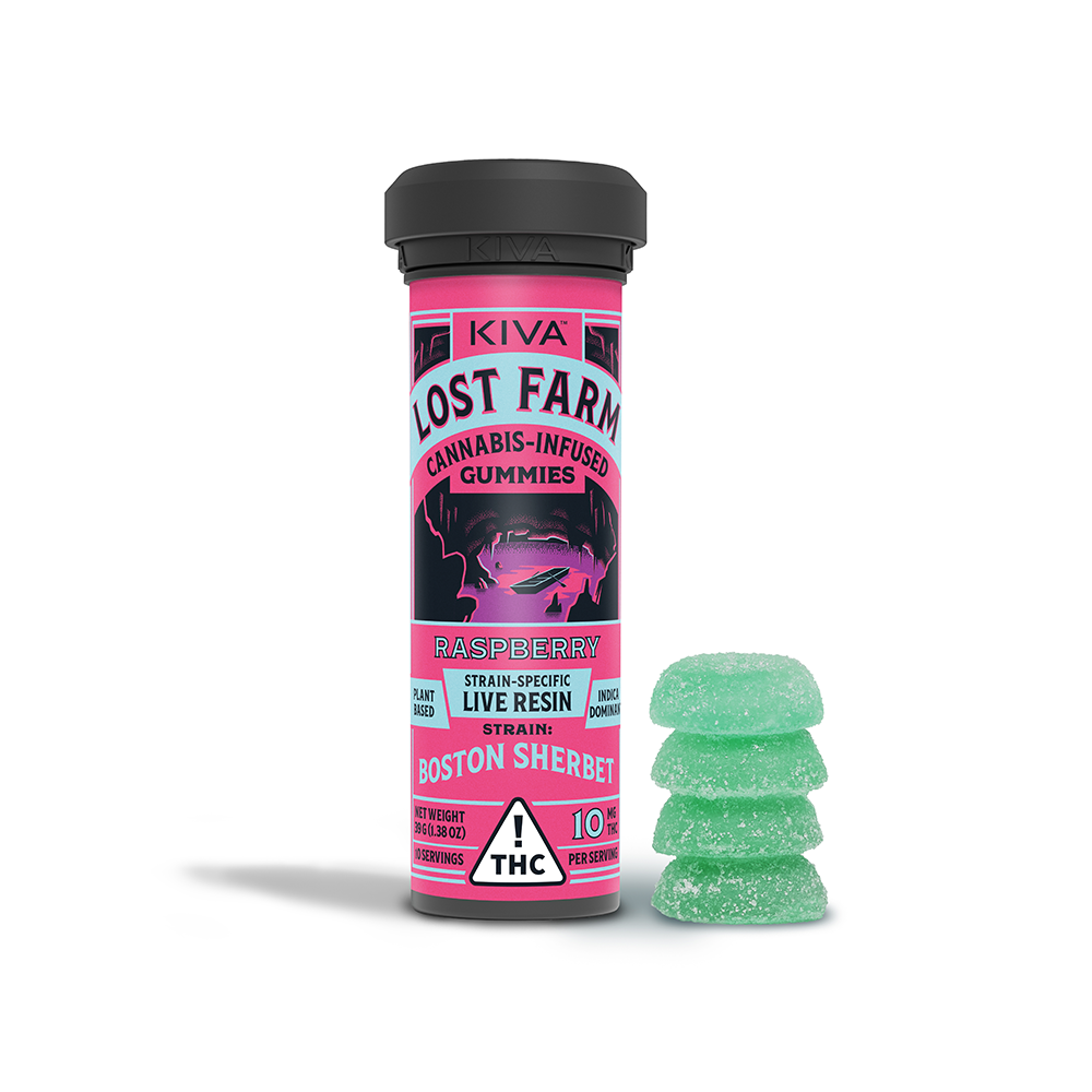 Lost Farm – Raspberry x Boston Sherbet [10pk] (100mg)