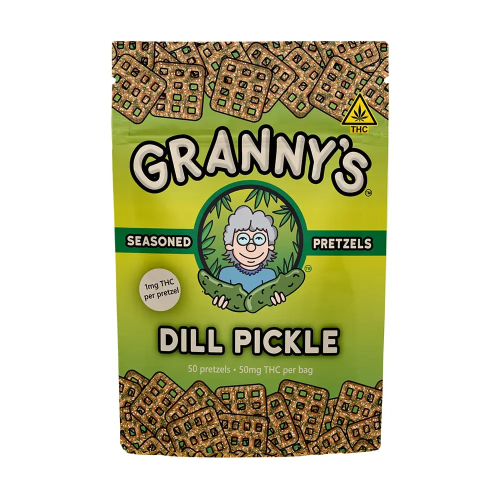Granny's – Granny's Pretzels - Dill Pickle [50pk] (50mg)