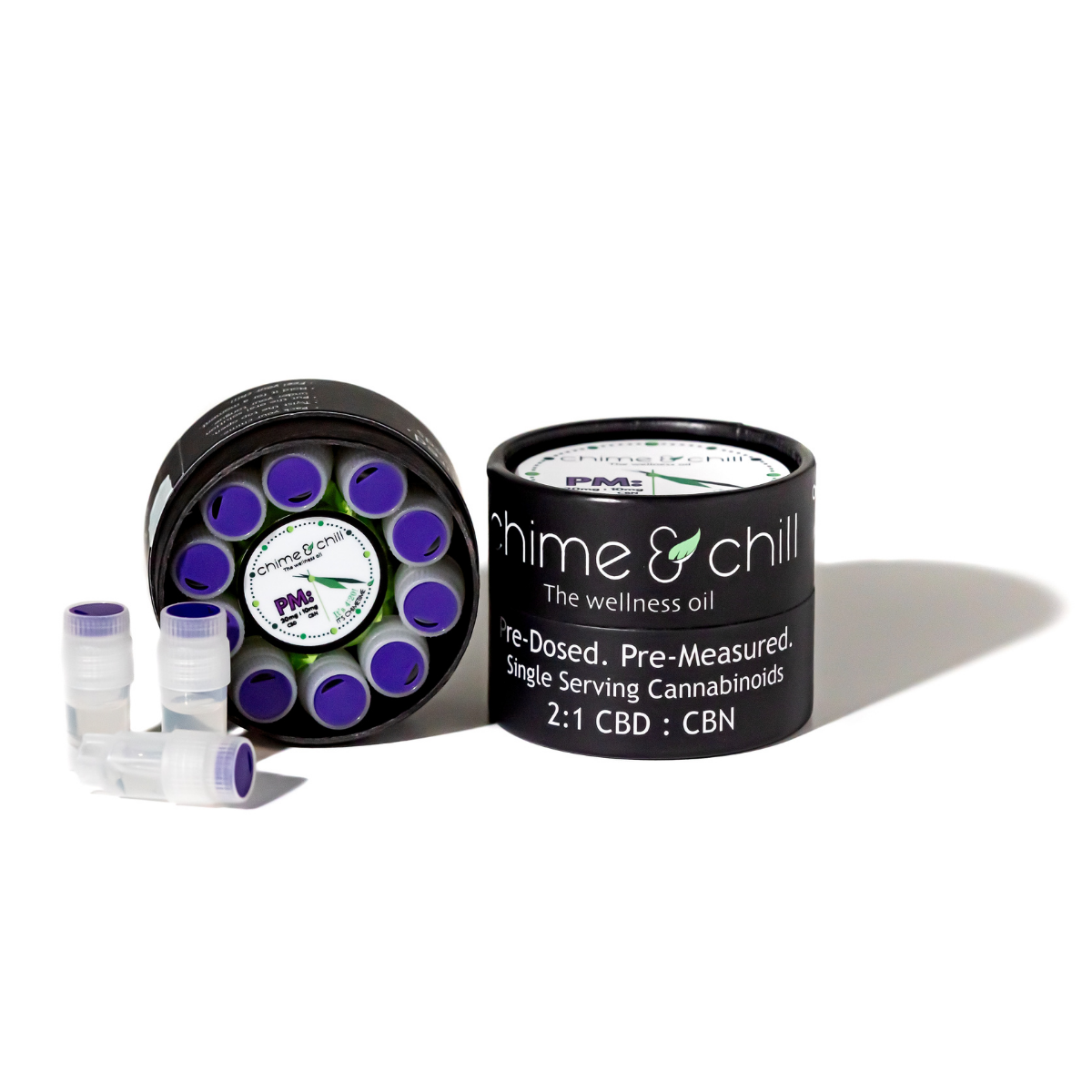Chime & Chill – PM Oral Solution | CBD:CBN [5ml] (200mg CBD/100mg CBN)