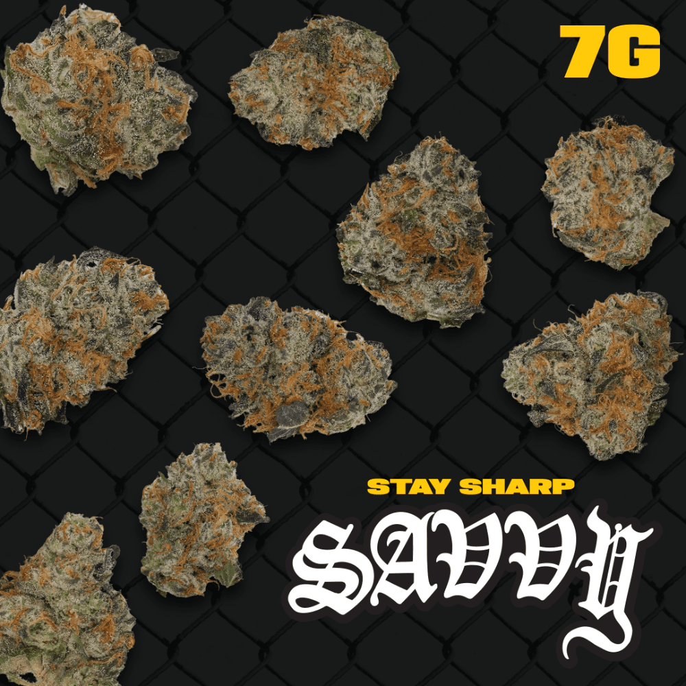 Savvy – Savvy Flower 7g Black Amber I 27164