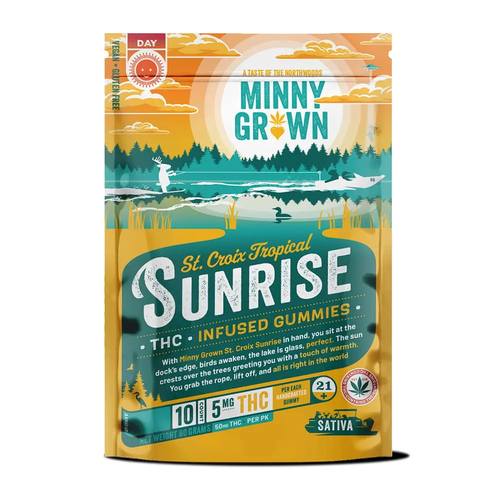 Minny Grown – St Croix Tropical Sunrise [10pk] (50mg)