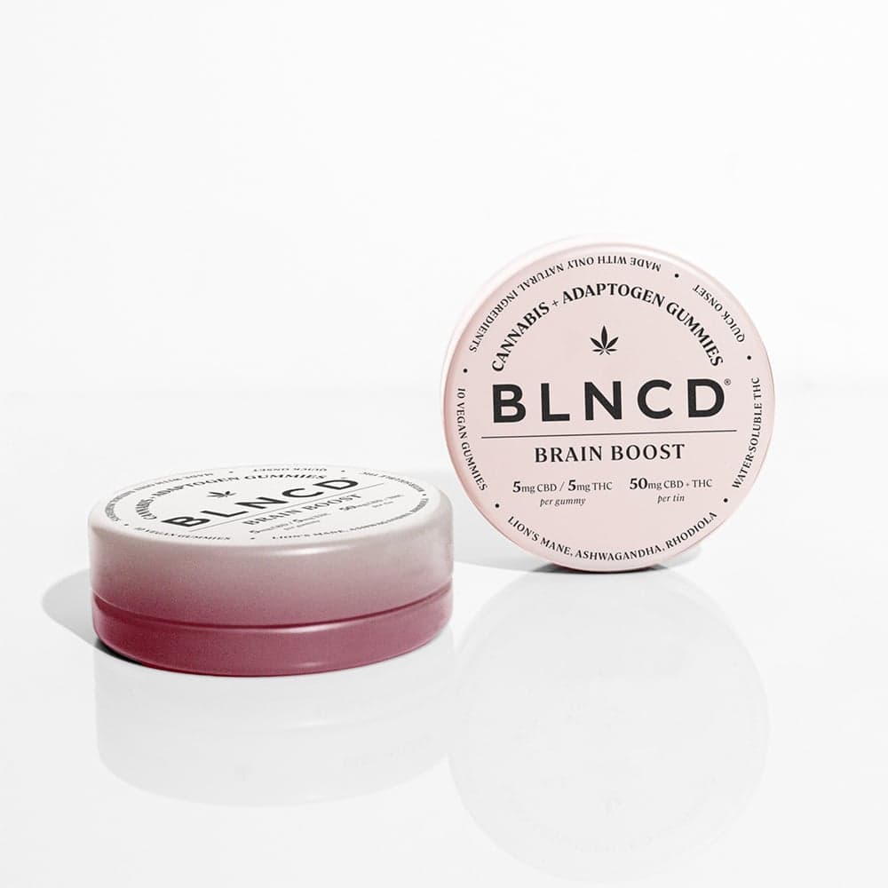 BLNCD – Brain Boost THC + Adaptogen Gummies  [10pk] (50mg CBD/50mg THC)