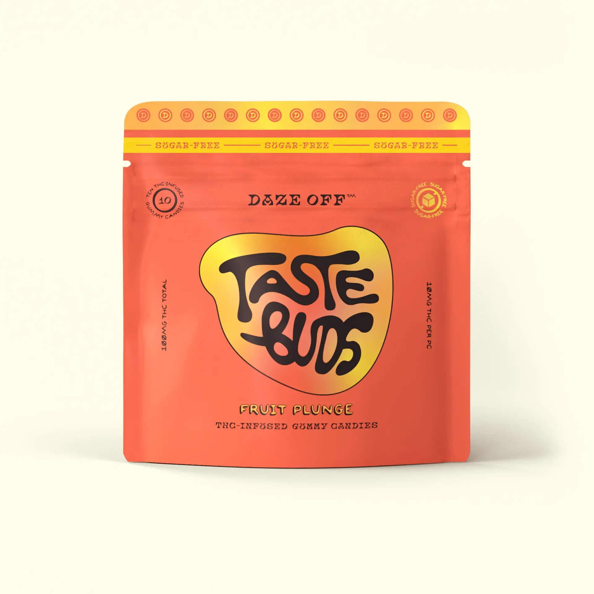 Daze Off – Fruit Plunge Sugar-Free [10pk] (100mg)