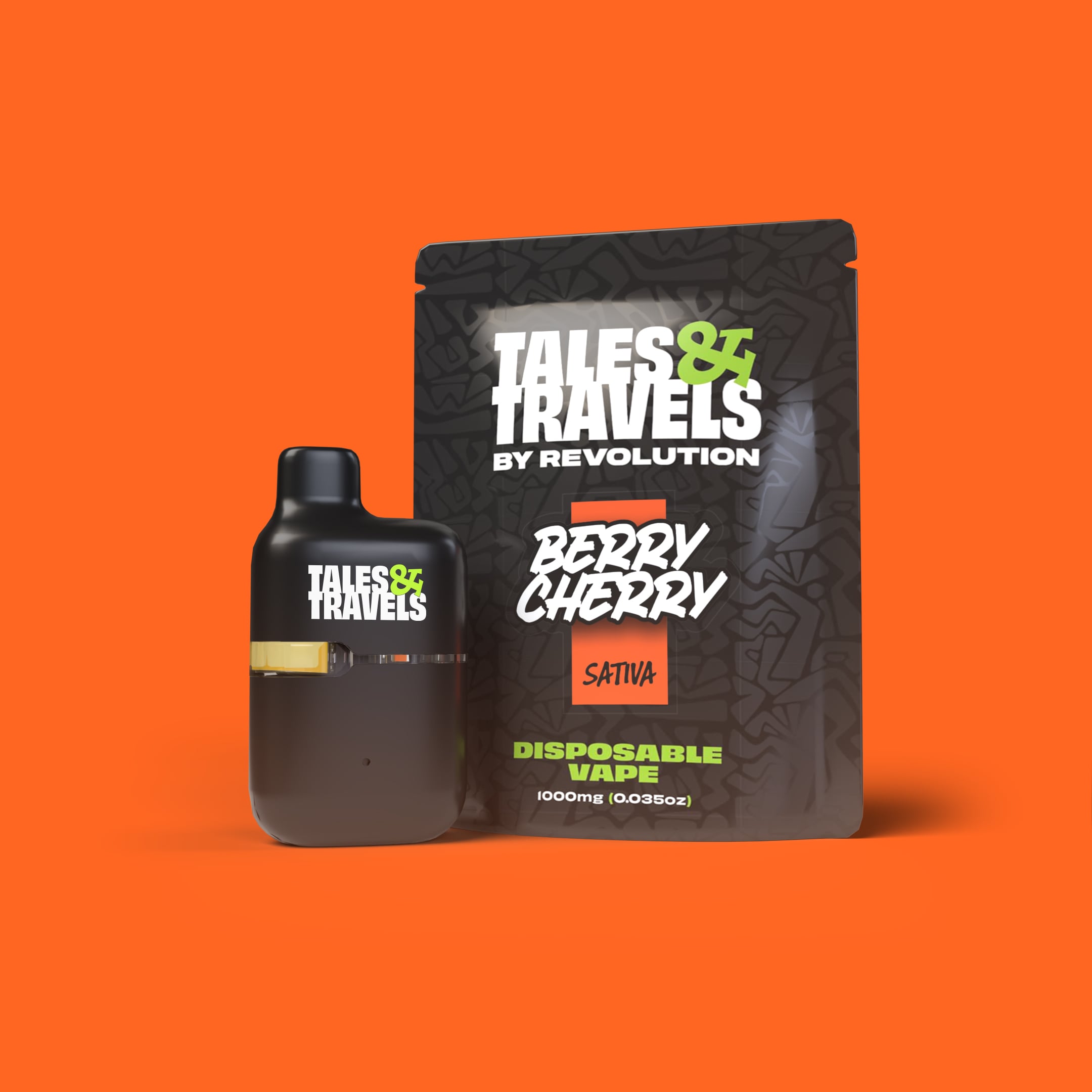 Tales & Travels by Revolution – Berry Cherry [1000mg]