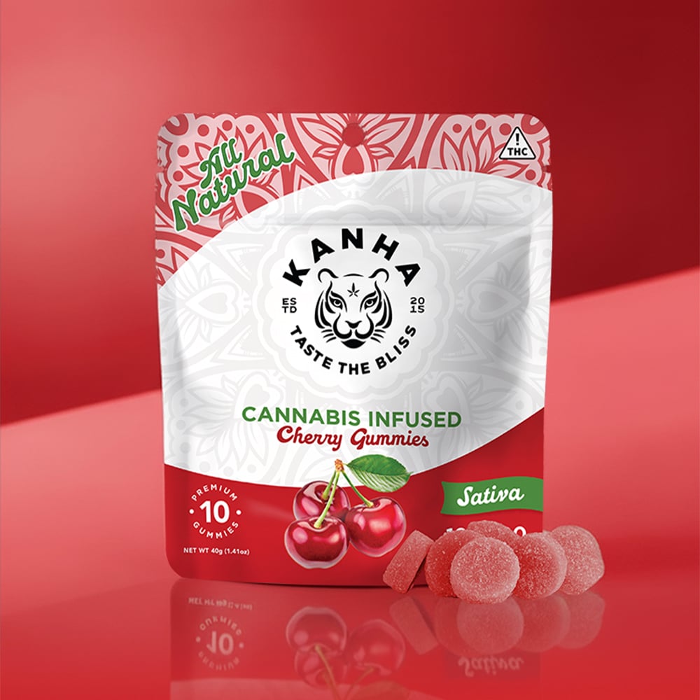 KANHA – Cherry - Sativa [10pk] (100mg)