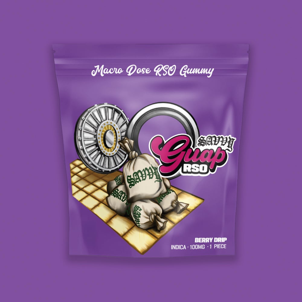 Savvy – Guap RSO - Berry Drip [1pk] (100mg)