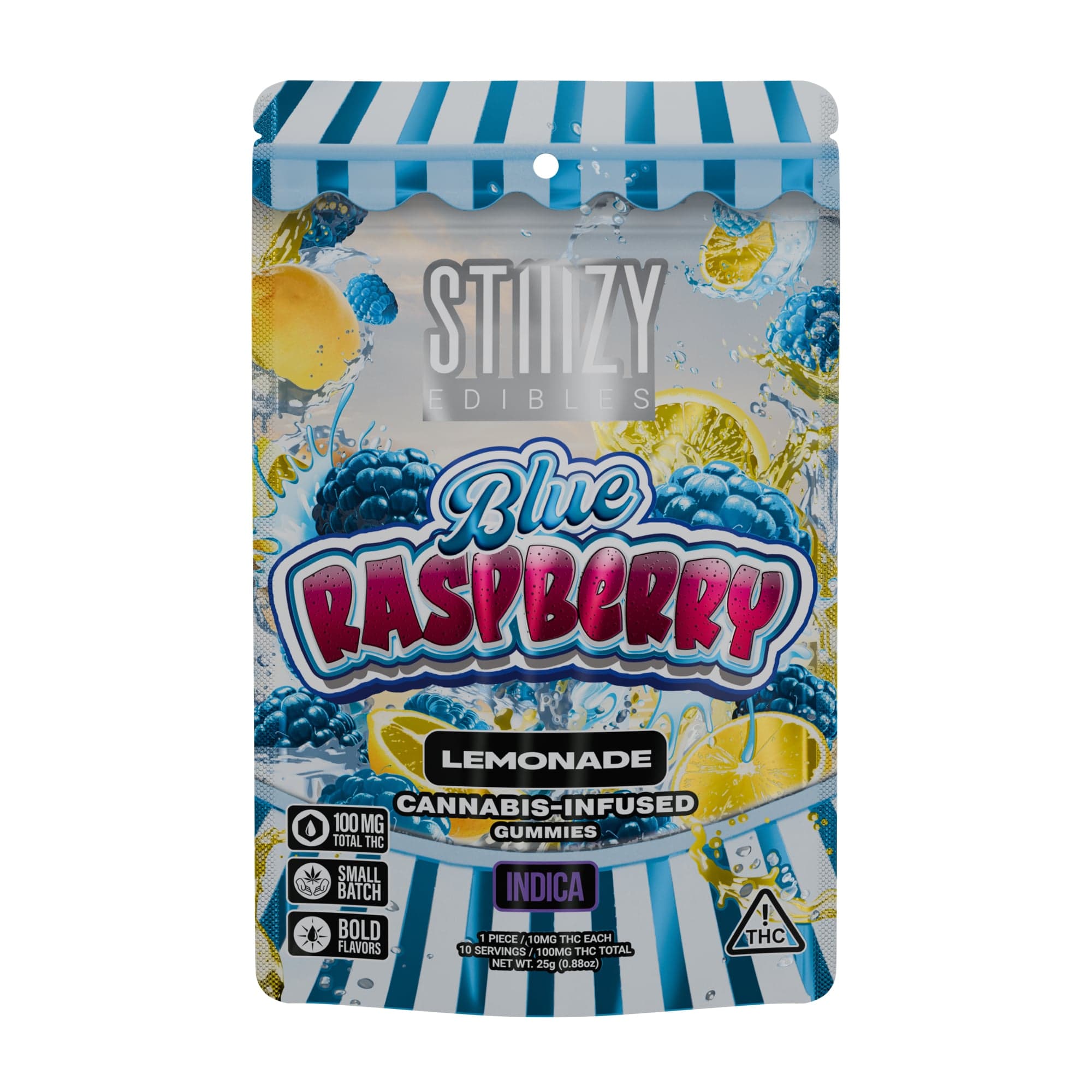 STIIIZY – Blue Raspberry Lemonade [10pk] (100mg)
