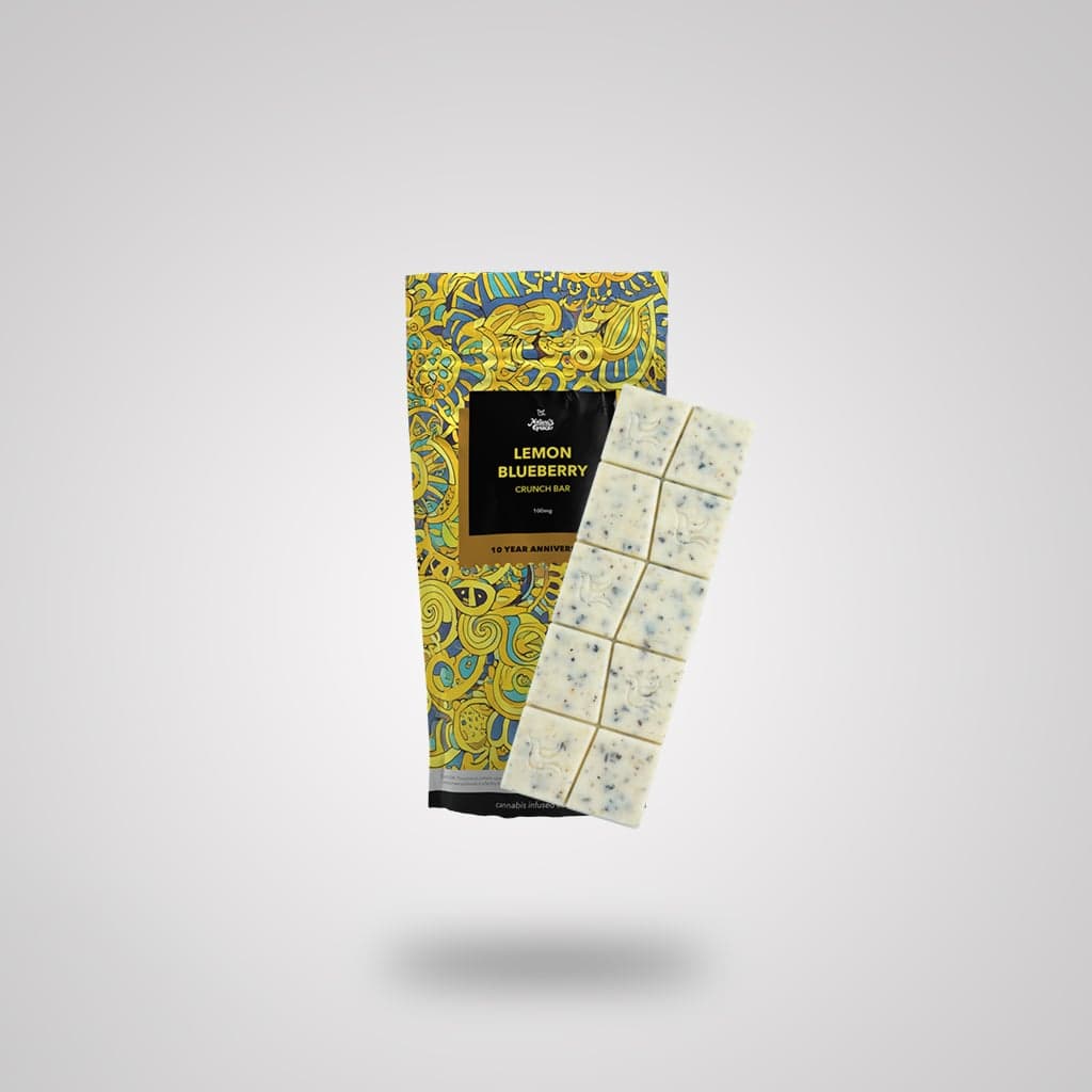 Nature's Grace and Wellness – NGW -- Lemon Blueberry -- Crunch Bar -- 100mg