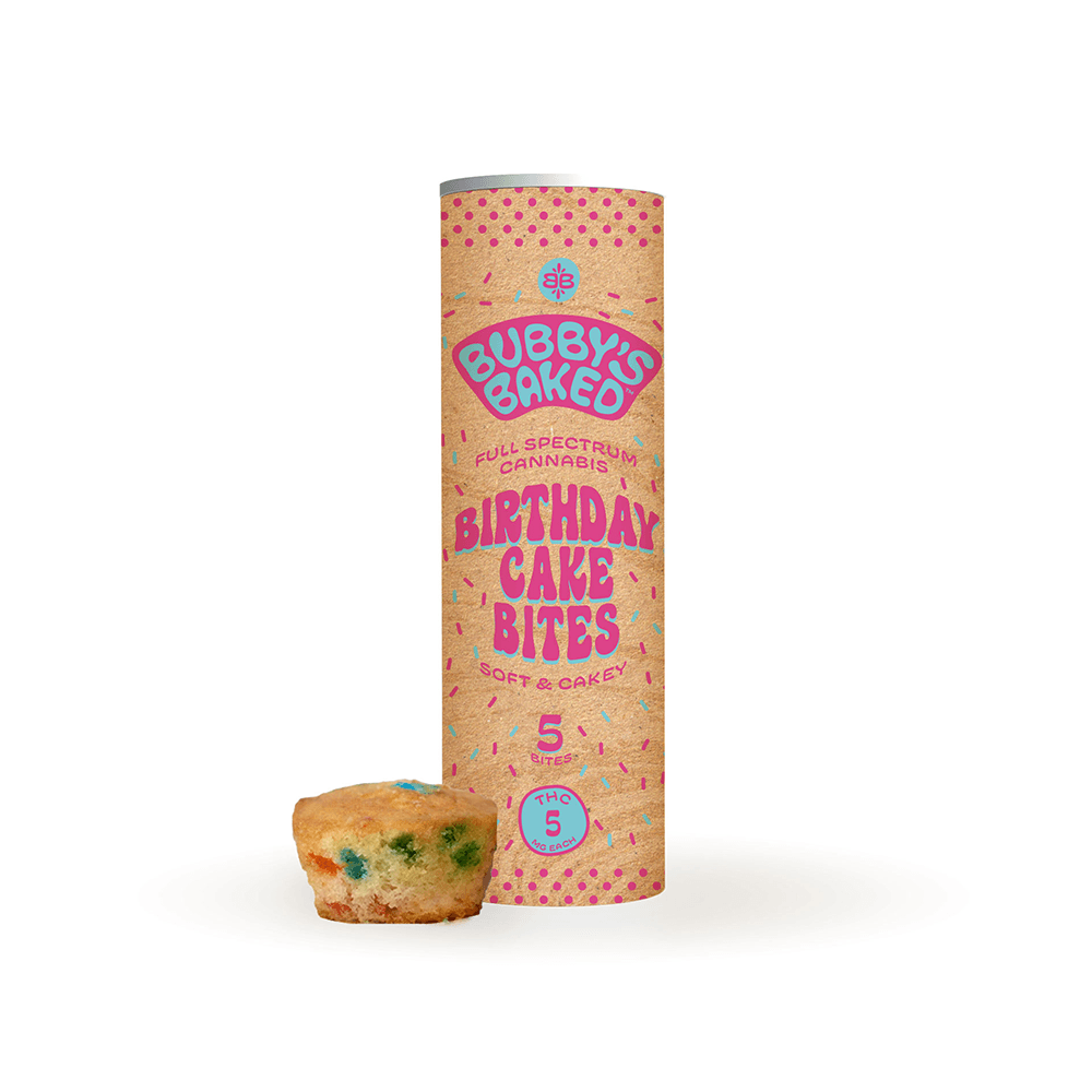 Bubby's Baked – Birthday Cake Bites [5pk] (25mg)
