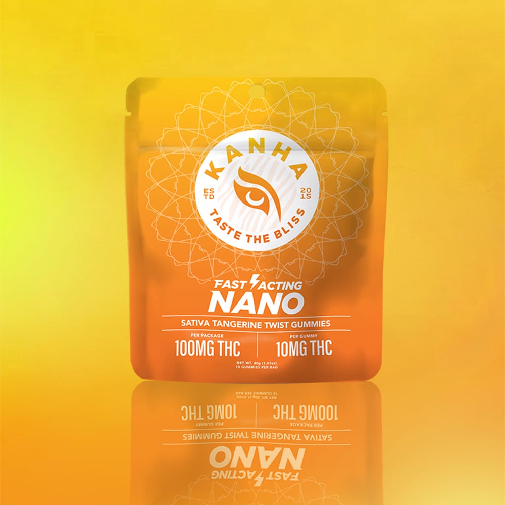 KANHA – Tangerine Twist - Sativa [10pk] (100mg)