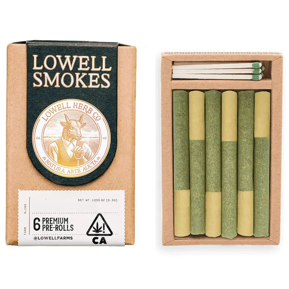 Lowell Herb Co – A Shore Thing Sativa [.6g each / 3.6g total]
