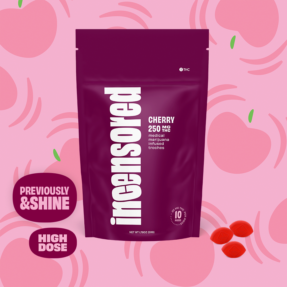 (inc)ensored – Cherry High Dose [10pk] (250mg)
