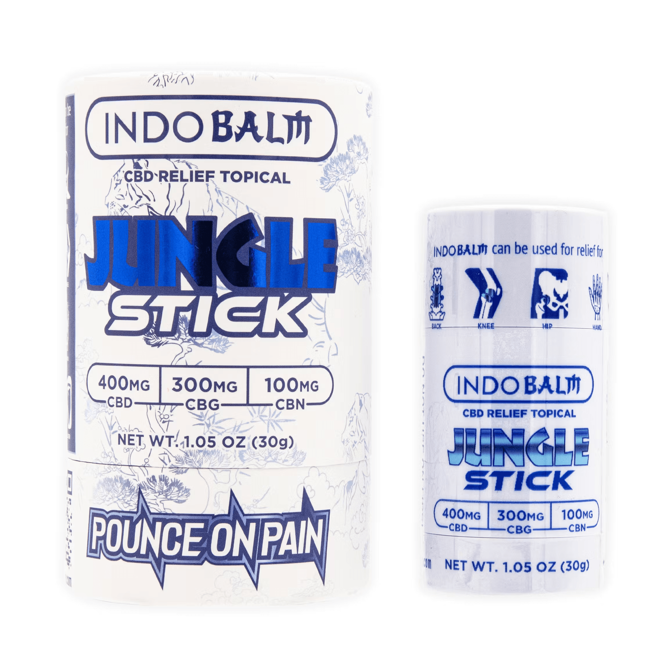 INDO CANNABIS – 4:3:1 Jungle Stick (400mg CBD/300mg CBG/100mg CBN)