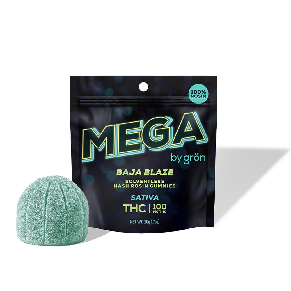 Grön – THC Baja Blaze Mega Pearl (100mg)