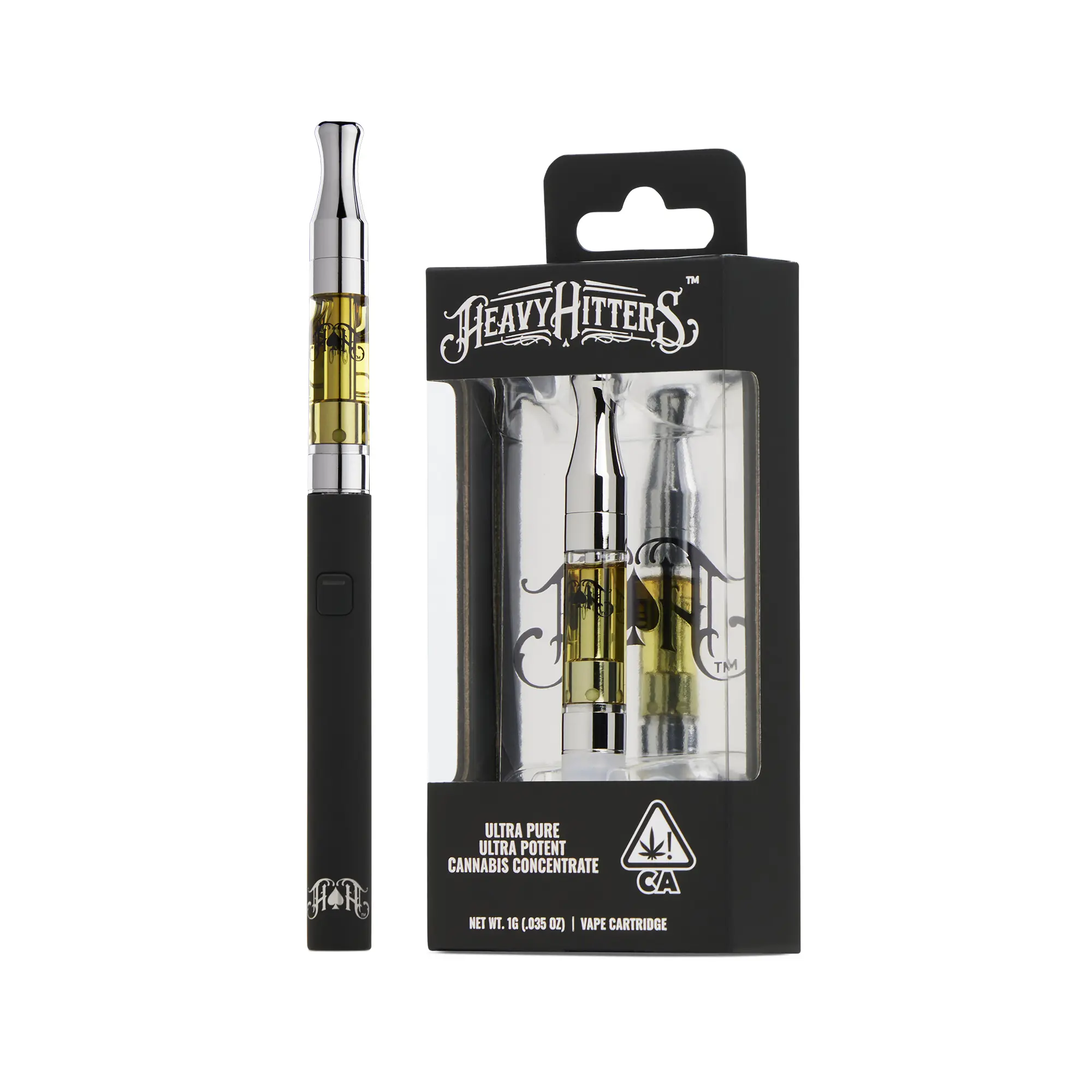 Heavy Hitters – Blue Dream | Sativa - Ultra Extract High Purity Oil - 1G Vape Cartridge