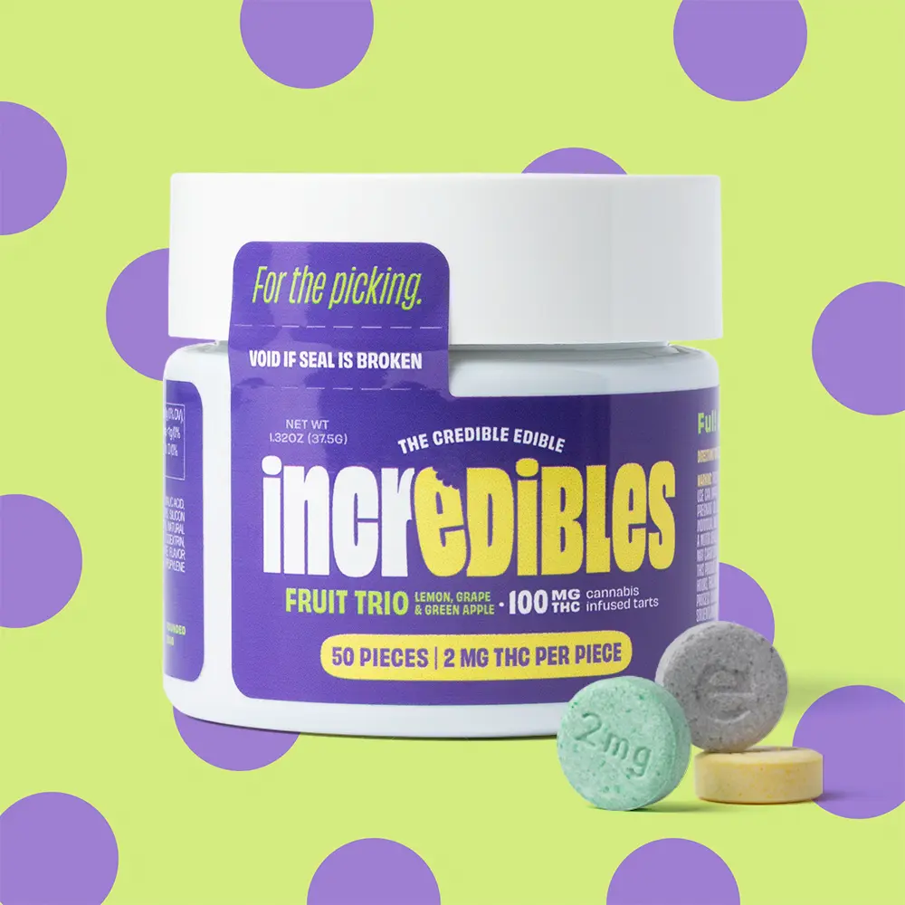 incredibles – Fruit Trio [50pk] (100mg)