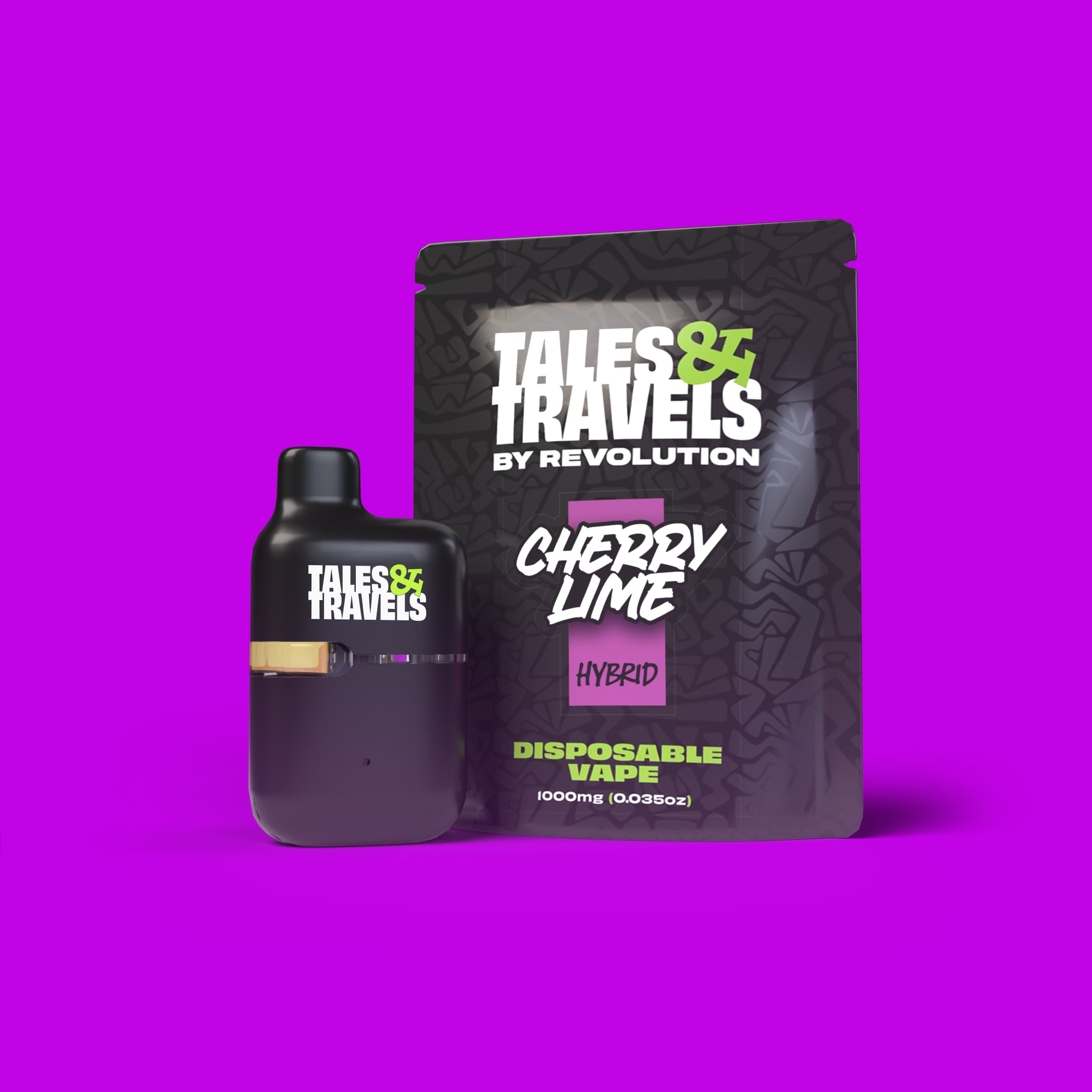 Tales & Travels by Revolution – Cherry Lime [1000mg]