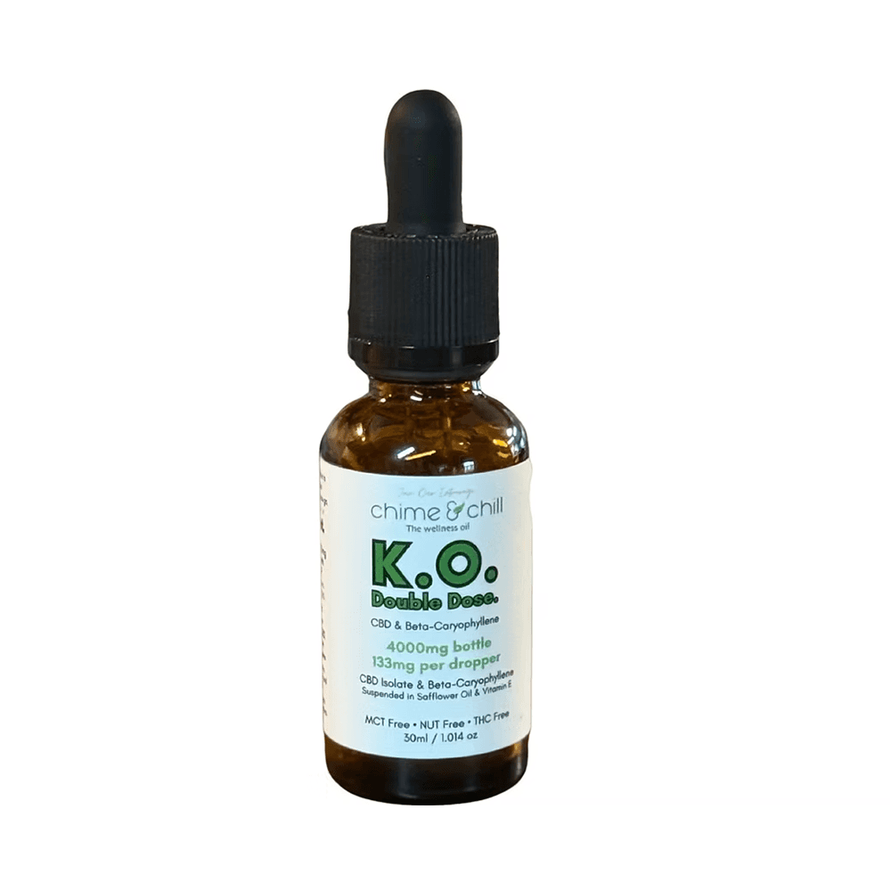 Chime & Chill – K.O. Double Dose - THC Free [30ml] (4000mg CBD)