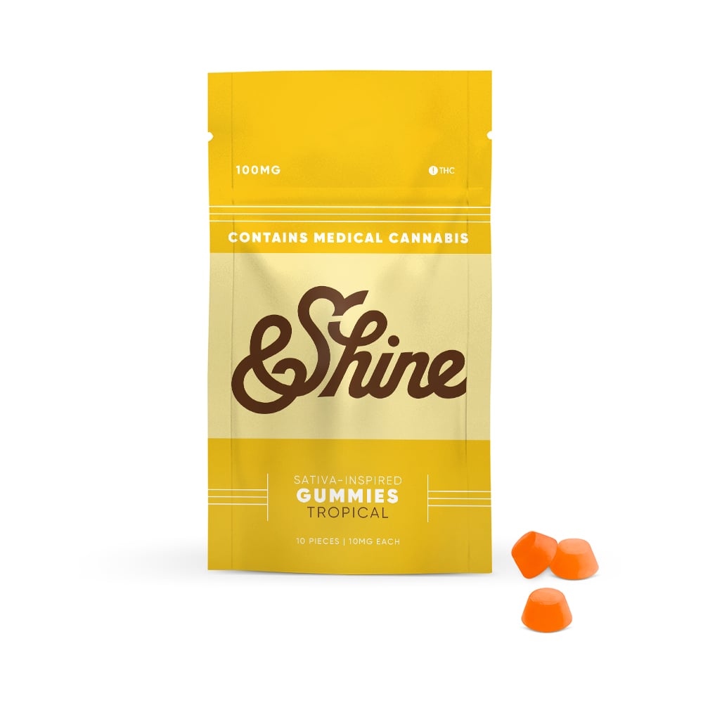 &Shine – Tropical [10pk] (100mg)