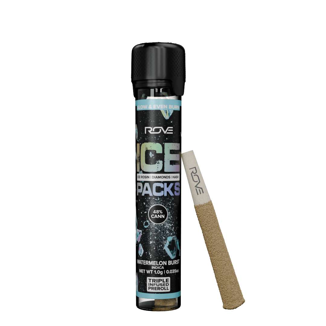 ROVE – Watermelon Burst - Infused Ice Packs (Rosin, Hash, and Diamonds) [1g]