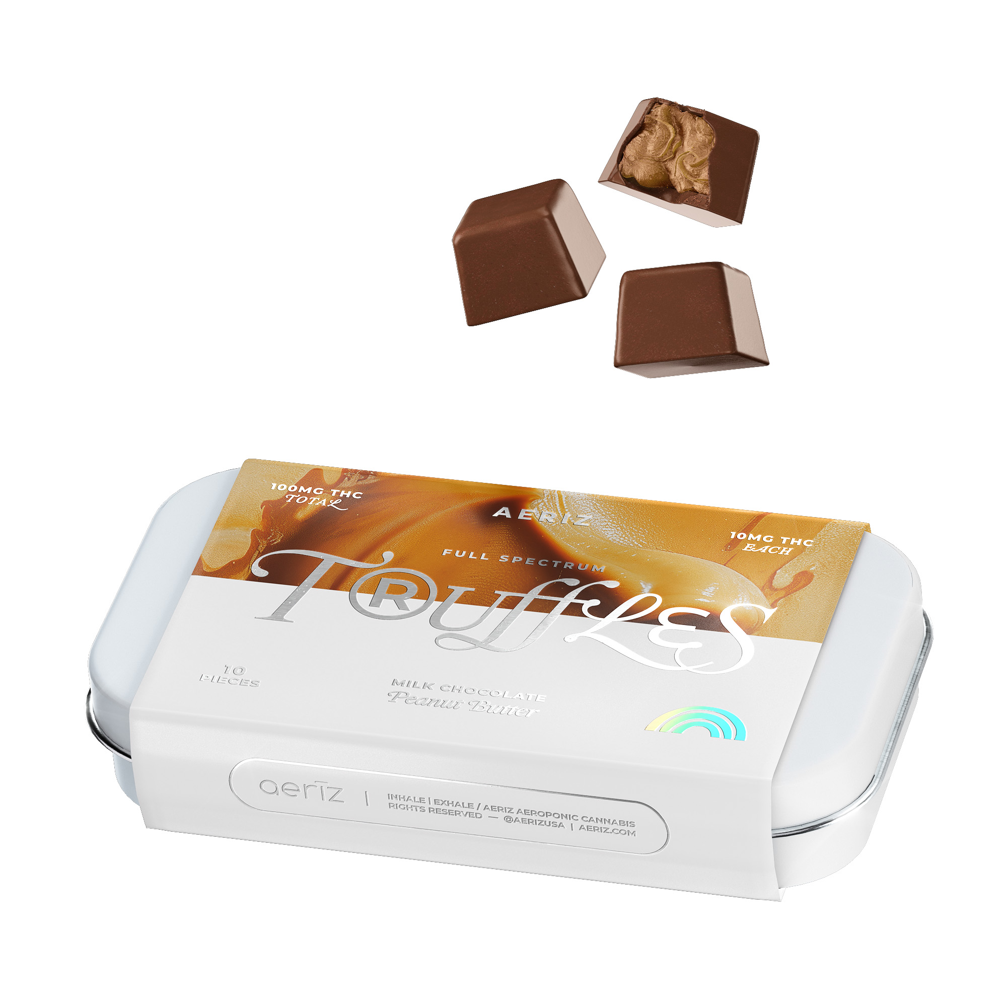 Aeriz – Milk Chocolate Peanut Butter [10pk] (100mg)